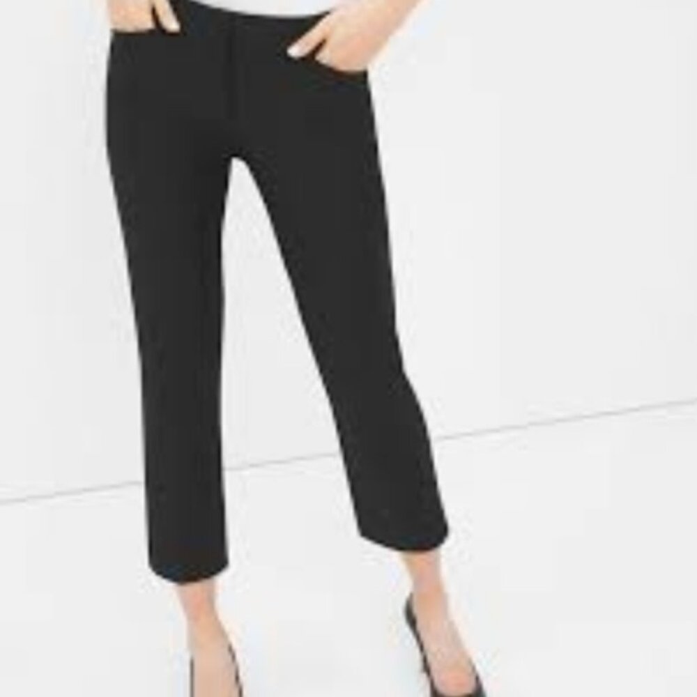 Whitehouse Straight Crop Pant Size 0 Black